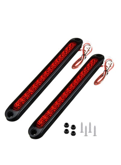 Buy 15 LED Trailer Brake Tail Light, LED Bar Stop Turn Tail Lights Waterproof Assembly Brake Strip Red Light for Marine Boats Golf Cart Offroad Truck RV UTV ATV,  Waterproof  Stop Tail Light Lamp 2pcs in UAE