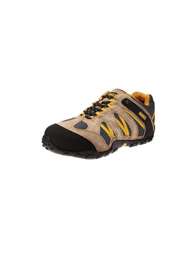 Buy Dewalt Engineer's Plane Suede Leather Safety Shoes - Dual Density anti bacterial insole EU 39 in UAE