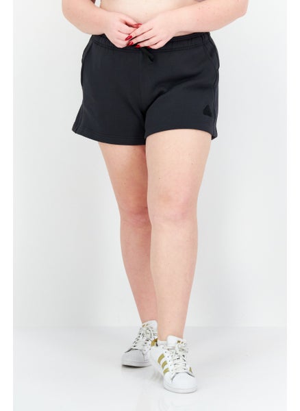 اشتري Women Plus Size Brand Logo Outdoor Shorts, Carbon Black في الامارات