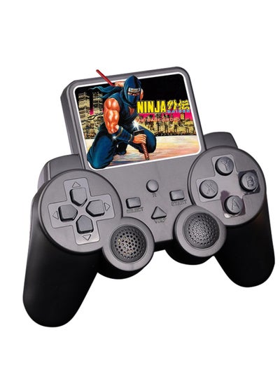 Buy 8-bit 520 in 1 Classic Retro Games Handheld Gamepad Game Console - 2.5 inch Screen Rechargeable AV TV Out 2 Player Gamepad (Black) in UAE