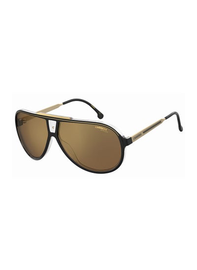 اشتري نظارة شمسية بايلوت للحماية من الأشعة فوق البنفسجية للرجال - Carrera 1050/S Blk Gold 63 - مقاس العدسة: 63 ملم في السعودية