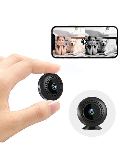 Buy Mini Camera WiFi 4K Hidden Cameras for Home Security Surveillance with Video Small Camera with Phone App, Motion Detection, Night Vision for Indoor Outdoor (4k) in Saudi Arabia