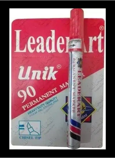 Buy Unique Sketch Marker Pen, 90 burrs, red in Egypt