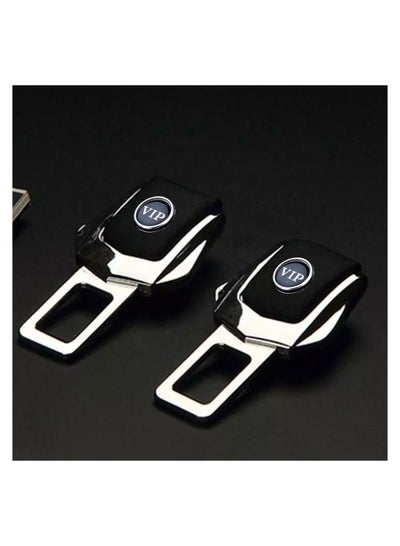 Buy 2 Pcs Car Seat Belt Clips, Universal Luxury for Most Seats Buckles in UAE