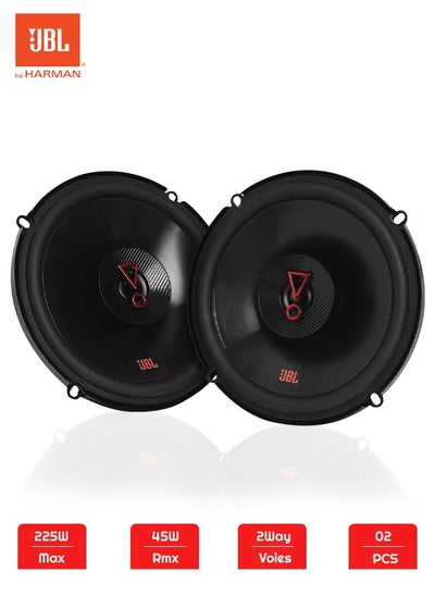 اشتري JBL Stage3 627F 225W 2-Way Coaxial Car Speakers Audio Music Player – High-Performance Audio with Strong Magnetic Steel for Loud and Clear Sound في السعودية