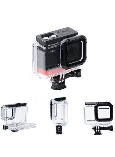 اشتري For Insta360 ONE RS 4K Waterproof Case Camera Diving Depth 60m Accessories for Version في السعودية