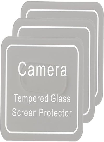 اشتري Tempered glass camera lens protector for huawei nova 4, pack of 3 - clear في مصر