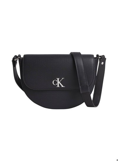 Buy Women's Crossbody Bag - Polyester, Black in UAE