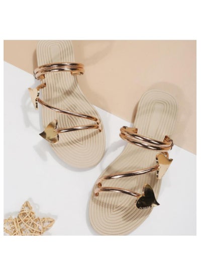 Buy Summer Fashion Flat Sandals in Saudi Arabia