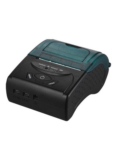 Buy Bluetooth Connect Label Thermal Printer Black/Blue in UAE