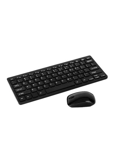 اشتري HK-03 Wireless Keyboard And Mouse Set Black في السعودية
