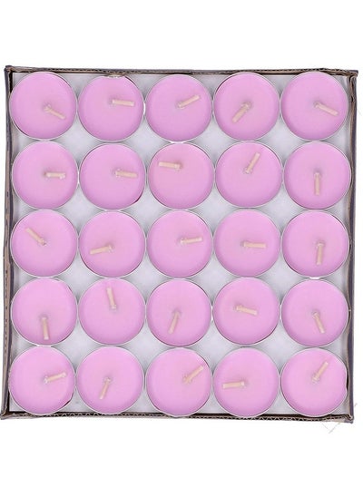 Buy tea light scented candle, rose 50 pieces in Egypt