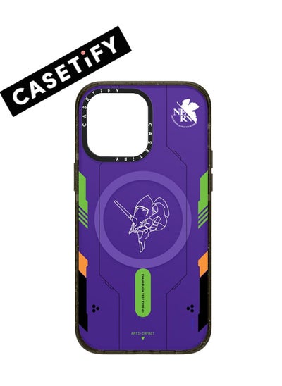 اشتري Apple iPhone 13/14 Case,Test type-01 Magnetic Adsorption Phone Case - Purple في الامارات