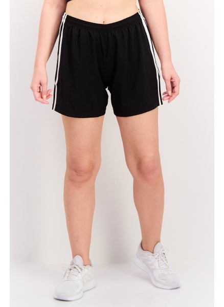 اشتري Women Sportswear Fit Training Shorts, Black/White في الامارات