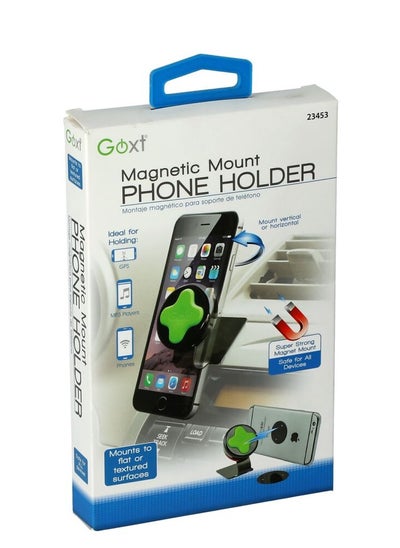 Buy Vehicle Mount Magnetic Phone Holder Black in Saudi Arabia