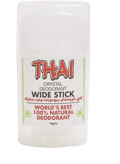 اشتري THAI CRYSTAL DEODORANT WIDE STICK 70 GM في الامارات