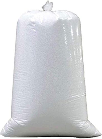 Buy Comfy White Virgin Polystyrene Bouncy Beans For Bean Bag Refill 1 Kg in UAE