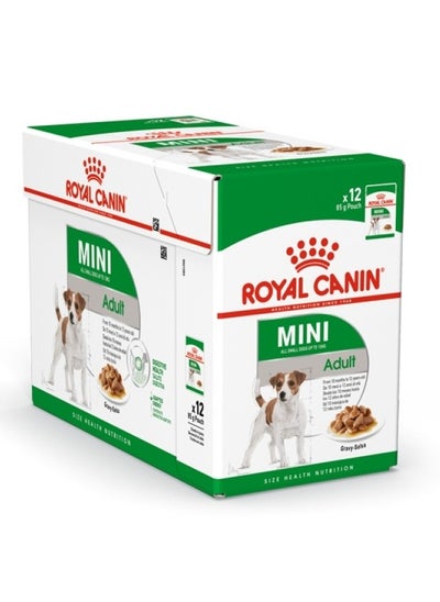 Buy Size Health Nutrition Mini Adult (WET FOOD - Pouches) in UAE