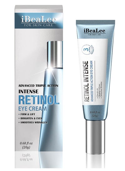 Buy Retinol Intense Advanced Triple Action Eye Cream - 0.68 oz (approx. 20g）- Fine Lines and Dark Circles Treatment for Sensitive Skin - Gentle Retinol Under Eye Night Cream - Eye Skin Care in Saudi Arabia