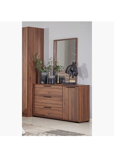 Buy Patara 3-Drawer 1-Door Master Dresser Without Mirror 39x120x120cm in UAE