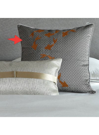 Buy 45x45 Cm Zul Embroidered Throw Cushion in UAE