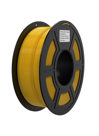 Buy 3D Printer Filament FLASH PLA 1.75mm 1KG(2.2lb) High Speed 3D Printing Material Stable Extrusion Spool Accuracy +/-0.02mm - Yellow in UAE