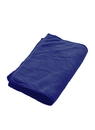 Buy Enjoyhouse Microfiber Hand/Kitchen/Car Washing Towel Navy Blue 50X90 Cm in UAE