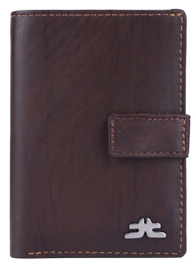 اشتري Laveri Genuine Leather Designer Card Holder Wallet With RFID Protection 4508M EL LP في الامارات