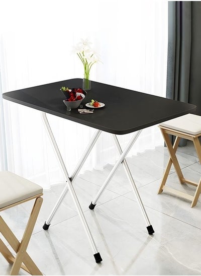 Buy Wooden Top Folding TV Tray - Space-Saving Dinner Table in Saudi Arabia