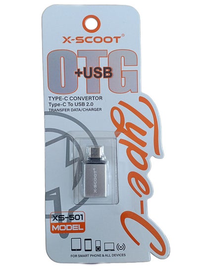 اشتري برنامج تشغيل فلاش USB من النوع C OTG للهواتف الذكية والأجهزة اللوحية 2.0 - فضي في مصر