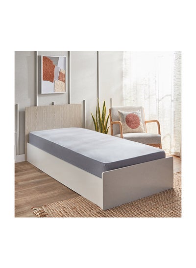 Buy Ferum Micro Jersey Single Fitted Sheet 200 x 30 x 90 cm in UAE