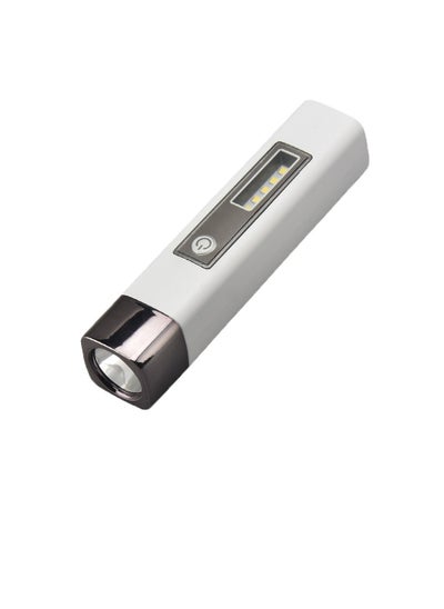 اشتري Multifunctional Portable LED Flashlight Super Bright High Light Zoomable Waterproof USB Torch في السعودية