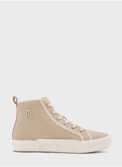 Buy Lace Up High  Top Sneakers in Saudi Arabia