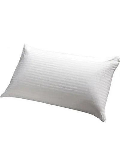 Buy Soft Plain Pillow, Long Body Pillow, Size 50X90 Cm, Stripe White in Saudi Arabia