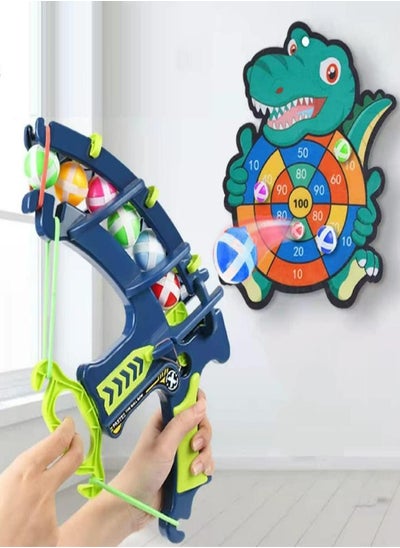 Buy Oasisgalore Target Shooting Toys Dinosaur Dart Board Archery Toy Set for Kids Gifts in Saudi Arabia