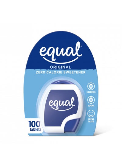 Buy EQUAL 0 Calorie Sweetener Tablets, Aspartame and Acesulfame-K Sweetener, Sugar Substitute, Zero Calorie Sugar Substitute Tablets, Erythritol Free, 100 Ct (Pack of 1) in UAE