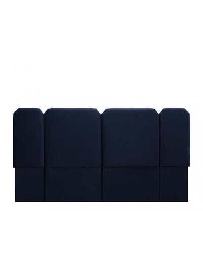 Buy H116 | Velvet headboard - Dark Blue in Saudi Arabia