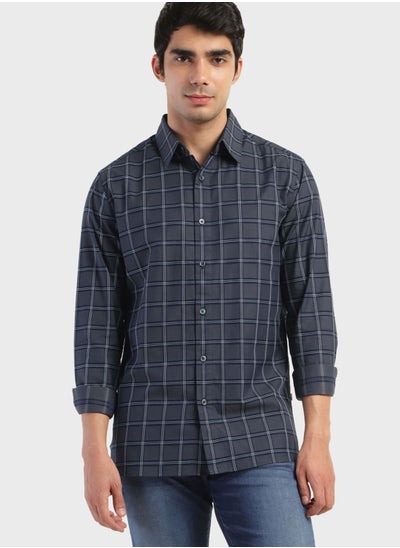 اشتري Checkered Regular Fit Shirt في السعودية