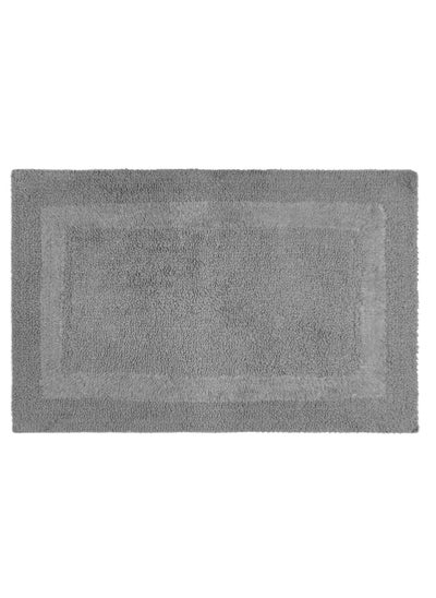 اشتري Raymond Home Single  Bath Mat - Luxurious, Ultra-Absorbent Bathroom Mat with Non-Slip Backing Color Dim Grey - (40 * 60 CM) في السعودية