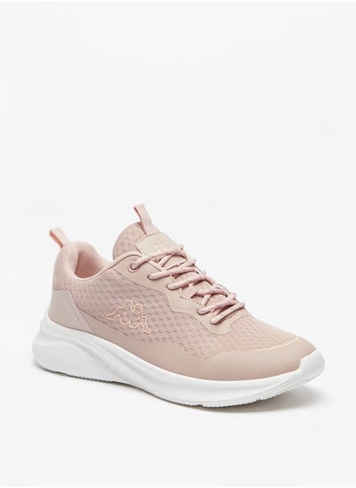 Buy Womens Textured Lace-Up Sports Shoes in Saudi Arabia