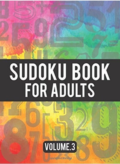 Buy Sudoku Book For Adults Easymediumhard Sudoku Puzzles Book Activity Book For Adult Volume3 S by MS Sudoku Adults Paperback in UAE