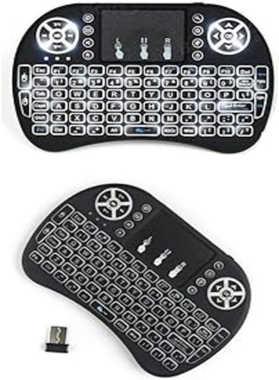 سعر backliht USB Wireless Mini Keyboard Touch for All (I8) فى مصر | نون ...
