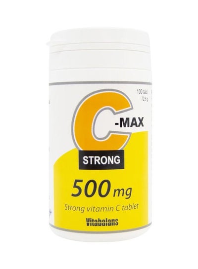اشتري C-Max Strong Vitamin C Tablets 500 mg 100'S في الامارات