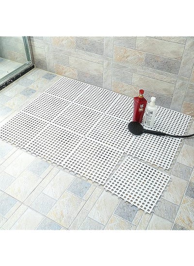 سعر 10 PCS Bathroom Non-Slip Shower Mat Bath mats Floor Mat Cuttable ...