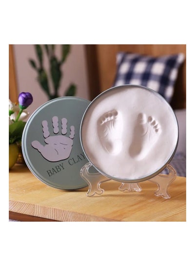 Buy Baby Hand And Foot Print Casting Mold Frame Memory Gift Set in Saudi Arabia