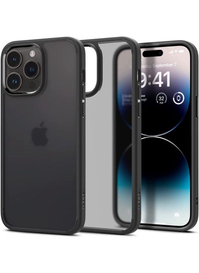 اشتري Ultra Hybrid Apple iPhone 14 Pro Case Cover - Frost Black في الامارات