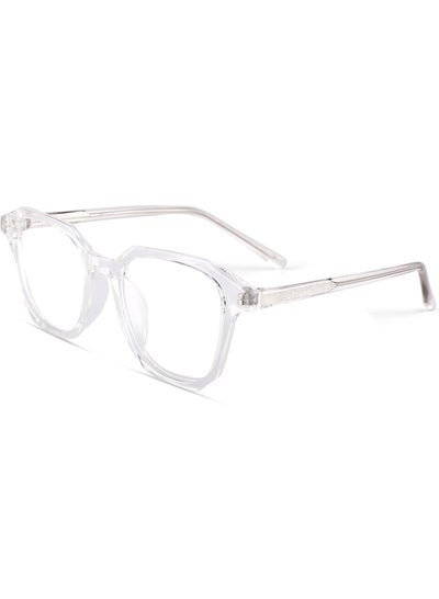 Buy Vintage Clear Glasses Women Men Square Frame Fake OTC Glasses in Saudi Arabia