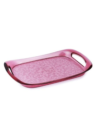 Buy Delcasa Plum Acrylic Tray in UAE