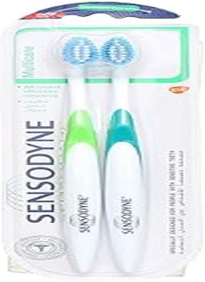 اشتري Sensodyne Multicare Toothbrush For Sensitive Teeth - Multicolor في مصر