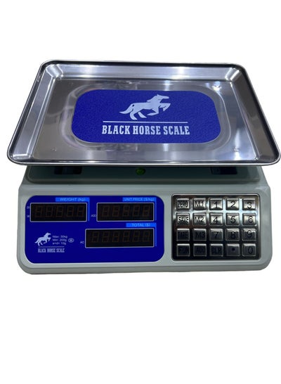 Buy Black Horse Digital Scale 40 Kg Anti Water Sensitive 5g in Egypt